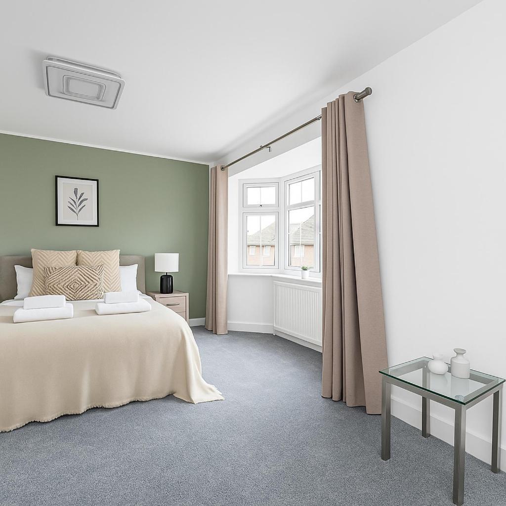 Bright Private Rooms - Peaceful Morden Location Londra Esterno foto